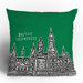 Bird Ave University Throw Pillow
