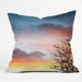 Bird Wanna Whistle Polyester Bird Line Indoor/Outdoor Throw Pillow