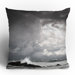 Bird Wanna Whistle White Water Throw Pillow