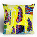 Randi Antonsen Cats 1 Throw Pillow