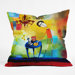 Robin Faye Gates Polyester Cheeze It Thank You Indoor/Outdoor Throw Pillow