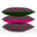 Wagner Campelo Ikat Leaves Throw Pillow