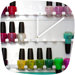 Bird Wanna Whistle Nail Polish Clock