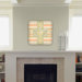 Jacqueline Maldonado Vintage Stripe Custom Clock