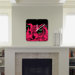Romi Vega Pink Owl Custom Clock