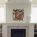 Valentina Ramos Random Flowers Custom Clock