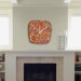 Valentina Ramos Spring Paisley Modern Clock