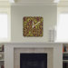 Wagner Campelo Abstract Garden Custom Clock