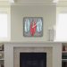 Wesley Bird Feathered Custom Clock