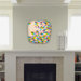 Bianca Green Completely Incomplete Modern Clock