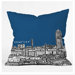 Bird Ave Ann Arbor Throw Pillow