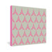 Bianca Green Oui Oui Gallery Wrapped Canvas