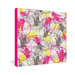 Rachael Taylor Organic Retro Leaves Gallery Wrapped Canvas
