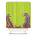 Clara Nilles Leopard Lovers Shower Curtain
