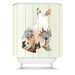 Iveta Abolina Little Rabbit Shower Curtain