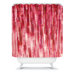 Jacqueline Maldonado Red Rain Shower Curtain