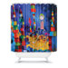 Robin Faye Gates Out of Bounds Shower Curtain
