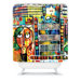 Robin Faye Gates Musical Chairs Shower Curtain