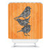Valentina Ramos 3 Little Birds Shower Curtain