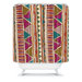Valentina Ramos Ethnic Stripes Shower Curtain