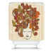 Valentina Ramos Its All in Your Head Shower Curtain