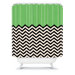 Bianca Green Shower Curtain