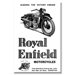 Royal Enfield Motorcycles: Leading the Victory Parade Canvas Wall Art