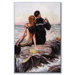 Sailor and Mermaid Canvas Wall Art