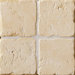 Italian Country 4" x 4" Porcelain Bullnose Outcorner in Bianco