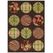 Young Attitudes Pop Patterns Teddy Bear Kids Rug