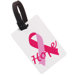 Hope Pink Ribbon Luggage Tag