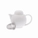 White Basics 2 Cup Teapot and Strainer