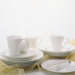 Cashmere Rim 16 Piece Dinnerware Set