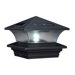 4" x 4" Solar Summit ABS Black Post Cap