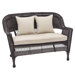 Wicker Patio Loveseat