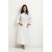 Organic Waffle Kimono and Slipper Set
