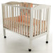 3-in-1 Portable Folding Crib in White