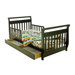 Sleigh Toddler Bed with Storage Drawer