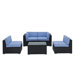 Camfora 5 Piece Deep Seating Group with Cushions