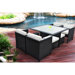 Inverse Outdoor 7 Piece Dinning Set with Cushions