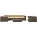 Corona 7 Piece Sectional Deep Seating Group with Cushions