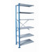 Hallowell High Capacity Open H-Post Shelving, Add-on Unit with 6 Shelves