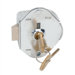 Built-In Grooved Key Lock