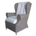 Outdoor Cottage Deep Seating Wing Chair