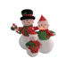4' Christmas Inflatable Snowmen Family