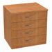 Repositionable Replay Four Standard Drawers File Storage Unit