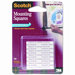 Precut Foam Mounting 1 Squares, Double-Sided, Removable, 16 Squares/pack                                                     