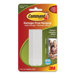 Picture Hanging Strips w/Adhes, Narrow, 4 per Pack, White