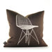 Modern Classics Pillow in Chocolate and Sunshine