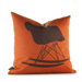 Modern Classics Pillow in Rust and Cornflower